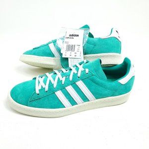adidas campus green suede